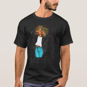 Afro Locs Girl December is mijn geboortedag... T-shirt