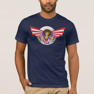 Afro Love Angel mannen T-shirt