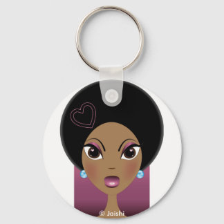 Afro Love Sleutelhanger