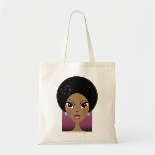 Afro Love Tote Bag (Voorkant)