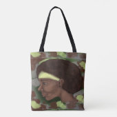 Afro mama draagtas (Achterkant)
