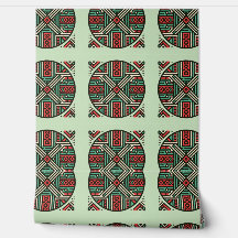 Afro patroon behang voor elke ruimte