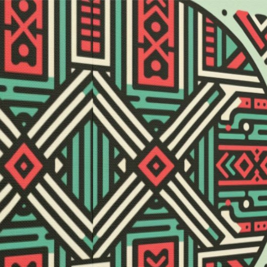 afro patten wallpaper for any space  behang (Zoom)