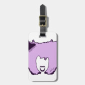 Afro Pick Bagagelabel (Voorkant verticaal)