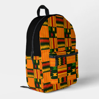 Afro Pop Kente Basics Cut and Sew Bag Bedrukte Rugzak