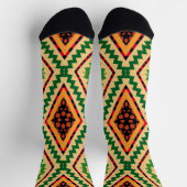 Afro Pop Kente Yellow Sokken (Top)