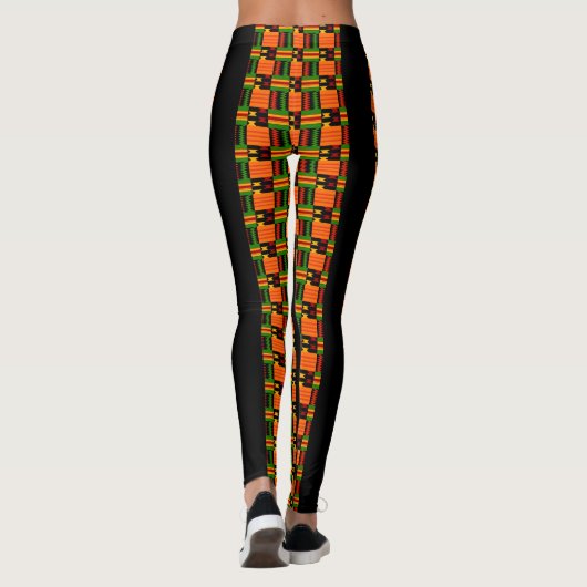 Afro-Pop Leggings (Achterkant)