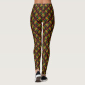 Afro-Pop Supreme Dark Leggings (Achterkant)