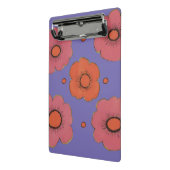 Afro Poppies Mini Klembord (Angled2)