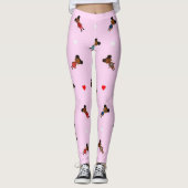 Afro Puff Leggings (Voorkant)