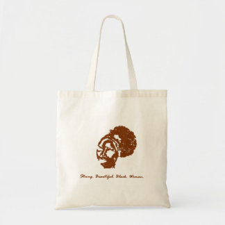 Afro Puff Sista Canvas tas