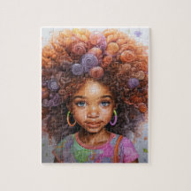 Afro Puzzel, 11" x 14", 252 stuks