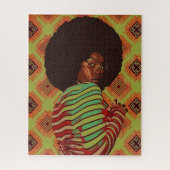 Afro Retro Legpuzzel (Verticaal)