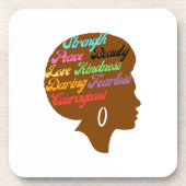 Afro Sterke Onderzetters (Voorkant)