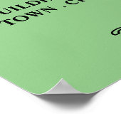 Afro Style, Mannen Barbers Price List Poster (Hoek)