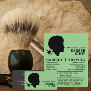 Afro Style, Mannen Barbers Visitekaartje