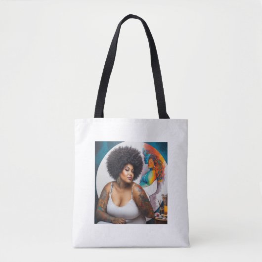 Afro tol draagtas (Voorkant)