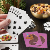 Afro Unicorn | Cartes de jeu uniques (In Situ)