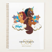 Afro Unicorn “Made of Magic” Trio Design Planner (Voorkant)