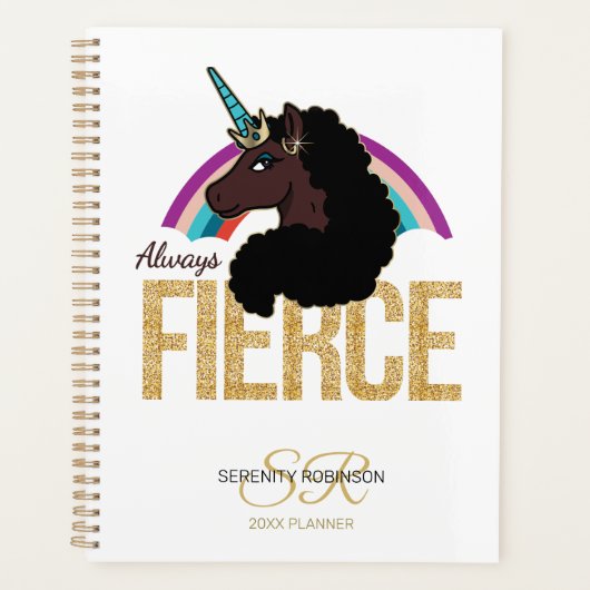 Afro Unicorn | Magical - Always Fierce (Devant)