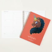 Afro Unicorn | Magical Planner (Display)