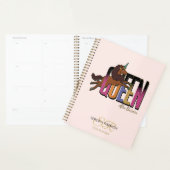 Afro Unicorn Queen Design (Devant avec enveloppe)