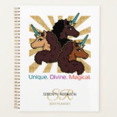 Afro Unicorn Trio: Unique, Divine, and Magical (Devant)