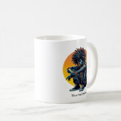 Afro Urban Art Mug - Cool Dreadlock Streetwear Sty (Devant droit)