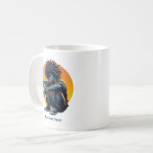 Afro Urban Art Mug - Cool Dreadlock Streetwear Sty (Devant gauche)