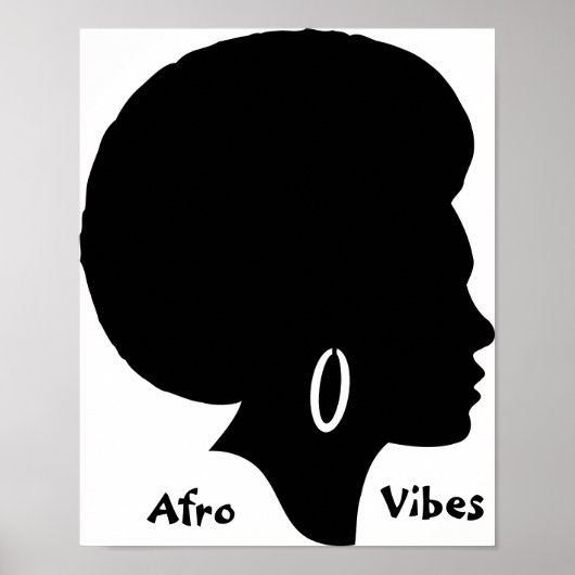 Afro Vibes Art Poster (Voorkant)