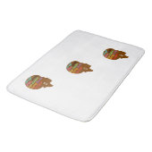 Afro Woman Bath Mat (Gekanteld)
