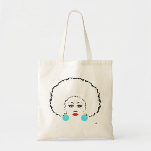 Afro Woman Tote Bag