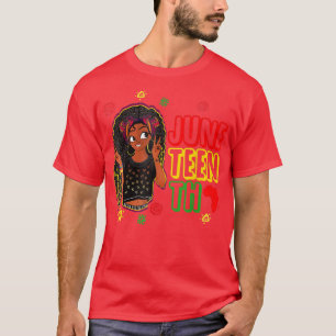 Afro Women Black Queen African Melanin Ju T-shirt