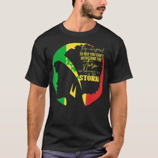 Afro Women Gift Melanin African American Black T-shirt