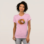 Afrobella in roze t-shirt (Voorkant volledig)