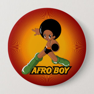 AfroBoy! Ronde Button 4,0 Cm