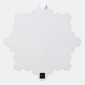 Afrocentric Christmas Queen Ornament Kaart (Achterkant)