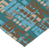 Afrocentric Geometric  Globe Pill 26Table Runner Korte Tafelloper (Hoek)