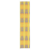 Afrocentric Geometric Print Short Table Runner Korte Tafelloper (Voorkant)