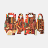 Afrocentric Kente Tribal Pattern Bedankdoosjes (Uitgevouwen)