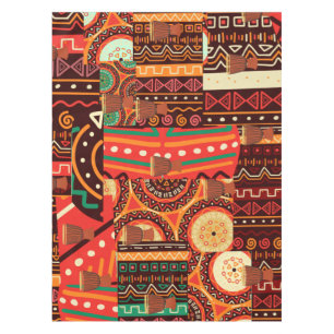 Afrocentric Kente Tribal Pattern-decor Tafelkleed