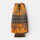 Afrocentric Mud Cloth Print Flesjeskoeler (Achterkant)