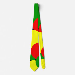 Afrocentric Polka Dots Stropdas