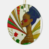 Afrocentrisch hangend Ornament (Links)