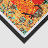 Afrocentrisch Tissuepapier (Detail)