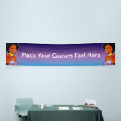 Afrocentrische banner van 2,5 x 12 inch (Beurs)
