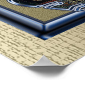 Afrocentrische Folk Art Poster Print (Hoek)