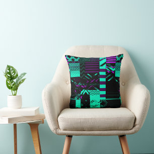 Afrocentrische geometrische print kussen
