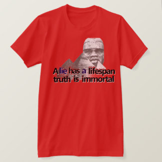 Afrocentrische grootheid citaat t-shirt