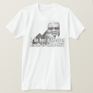 Afrocentrische grootheid citaat t-shirt